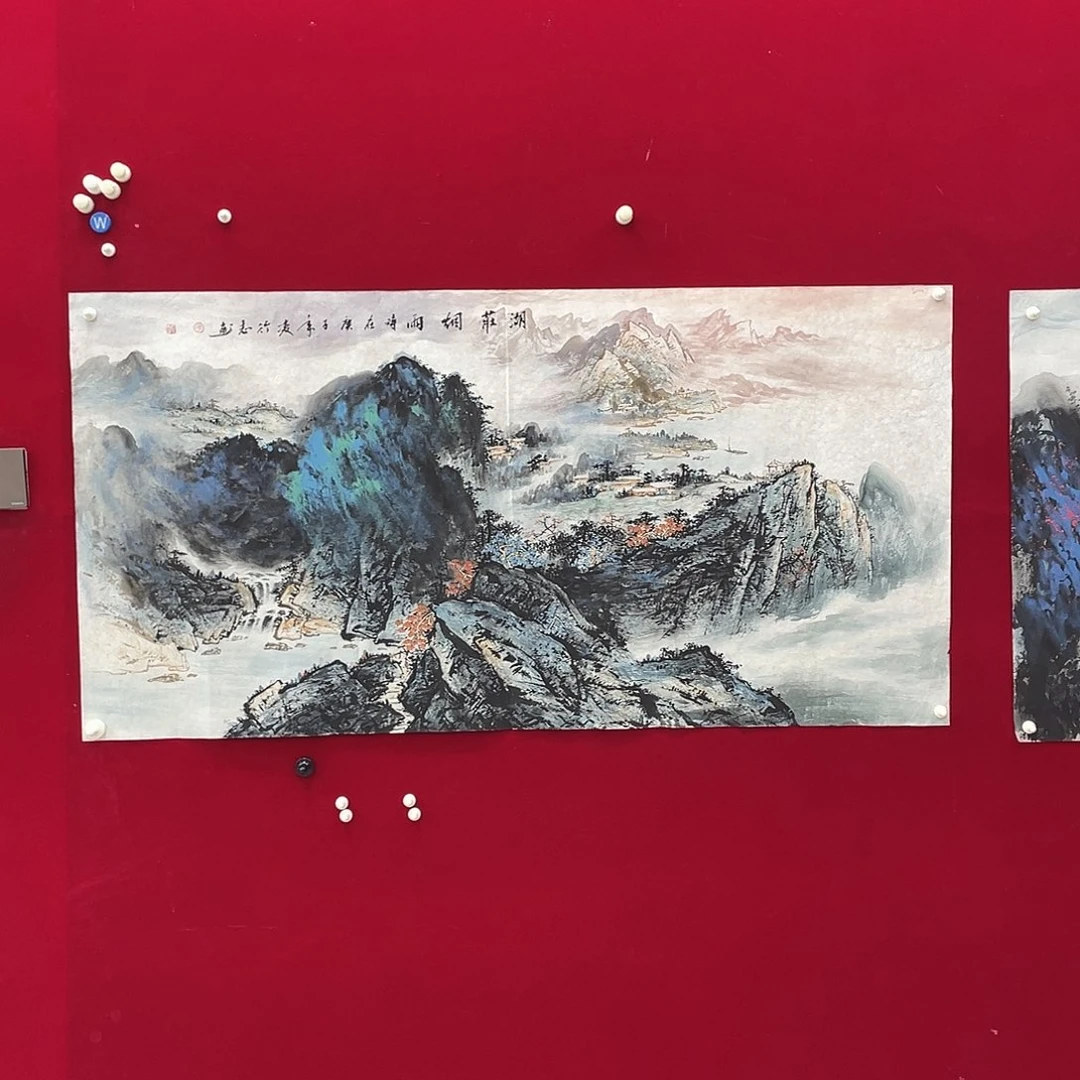 国画凌行志老师手绘国画精品
