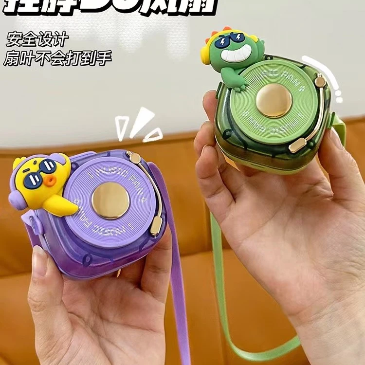 挂脖DJ风扇高颜值风扇-1