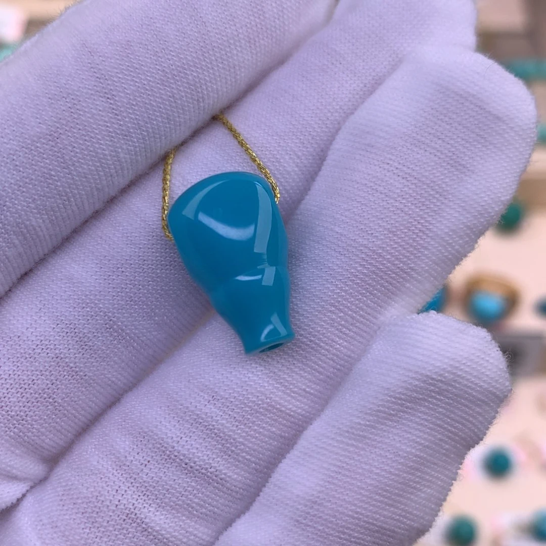 未镶嵌绿松石珠宝奇石