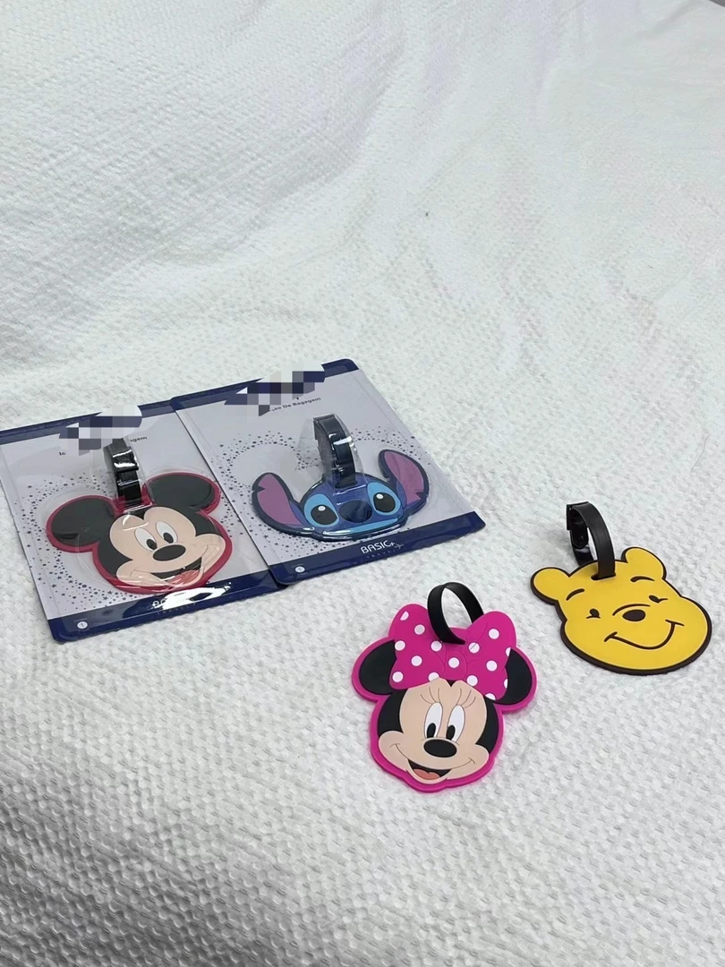 原蛋！卡通行李牌行李标签卡通米鼠维尼标签牌