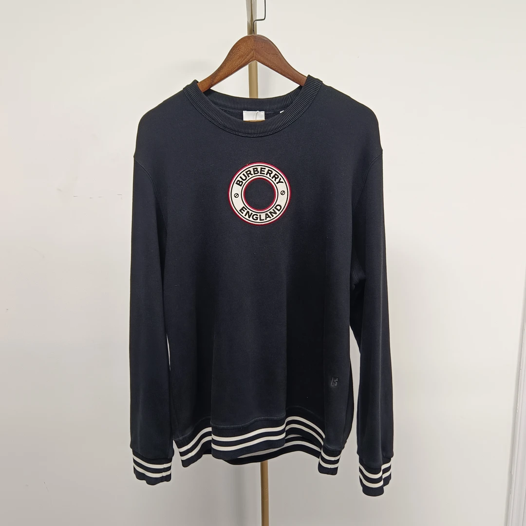 99新 BURBERRY/博柏利 圆圈logo卫衣 P2218 衣长77 胸围60编码2