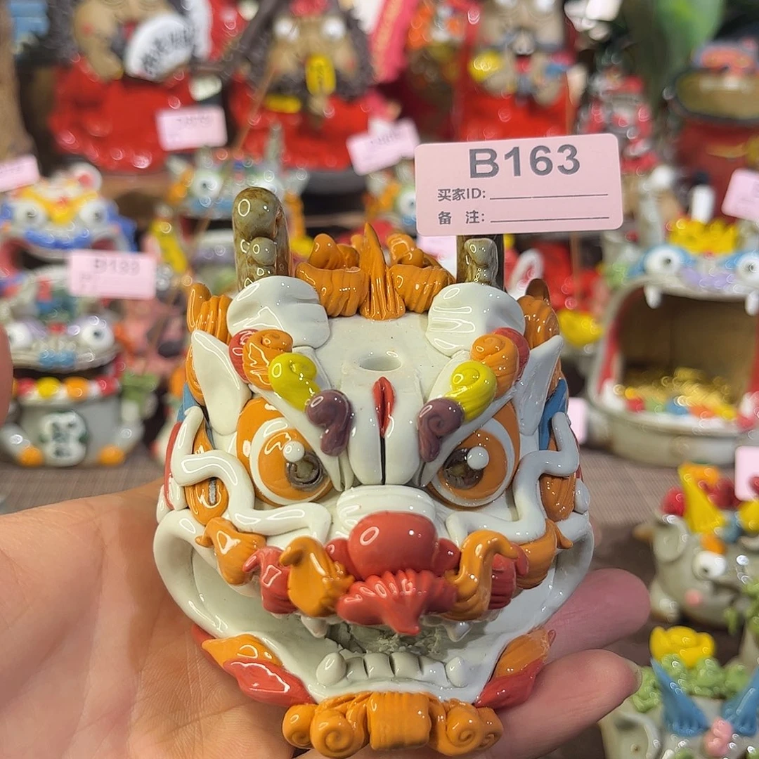 泥塑纯手工茶宠摆件
