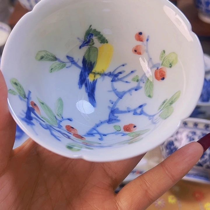 手绘景德镇杯子陶瓷