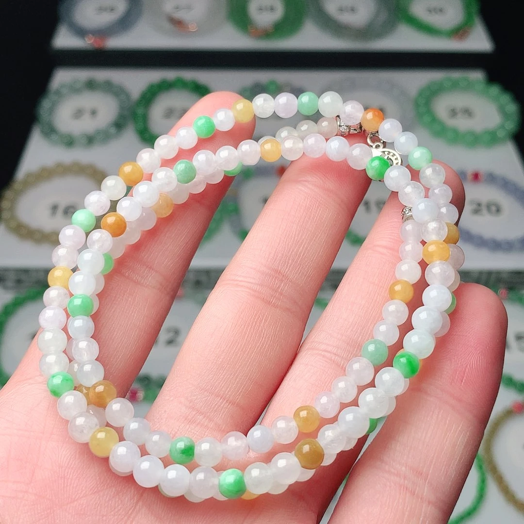 翡翠未镶嵌手链翡翠