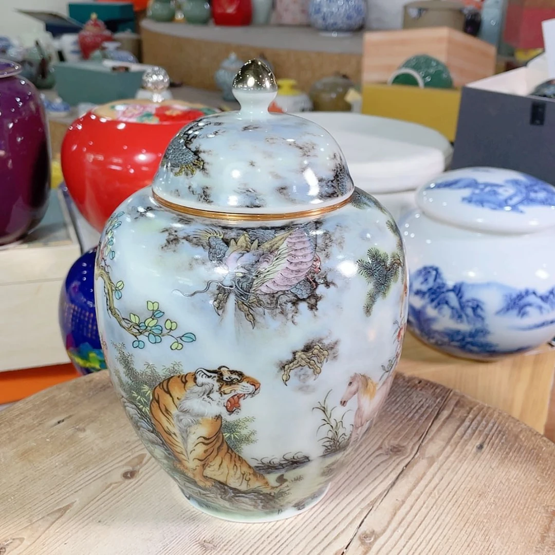【闪购商品】罐陶瓷茶叶罐密封罐