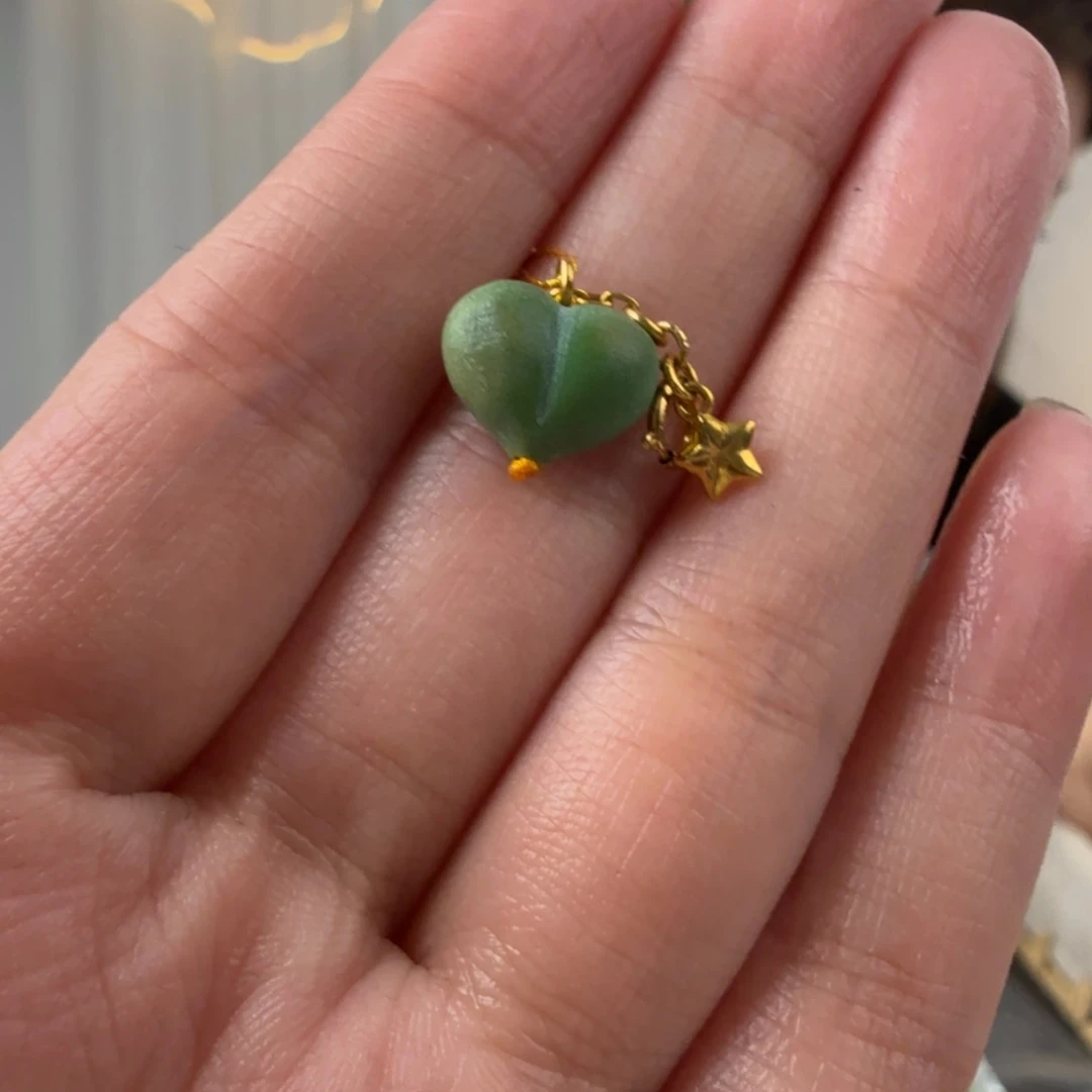 绿松石18K金镶嵌珠宝奇石