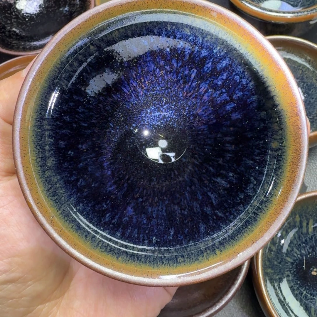 ****蛋摆件古时茶器建窑建盏05