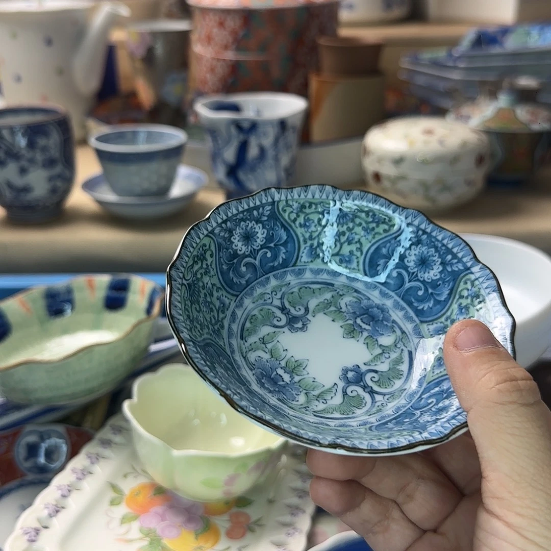 海***子瓷片217 回流日瓷全场满18米包邮