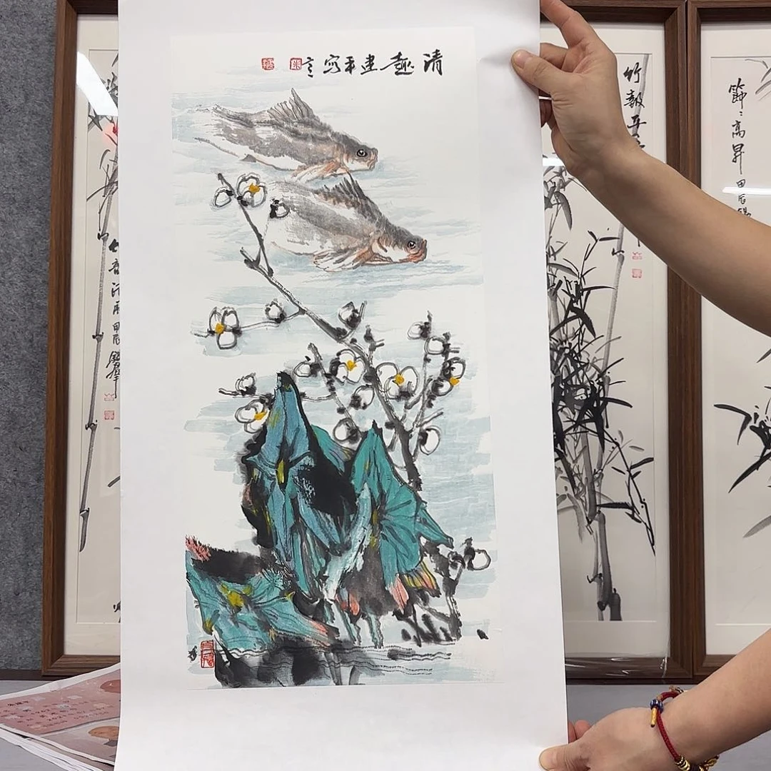 国画亲笔手绘原创