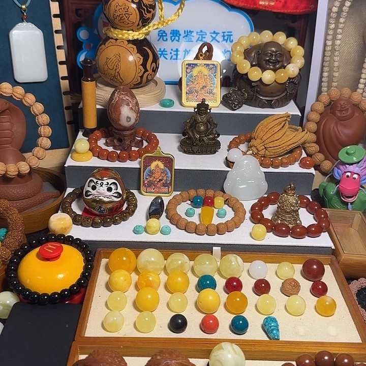 暖***柚猴头核桃吊坠金刚