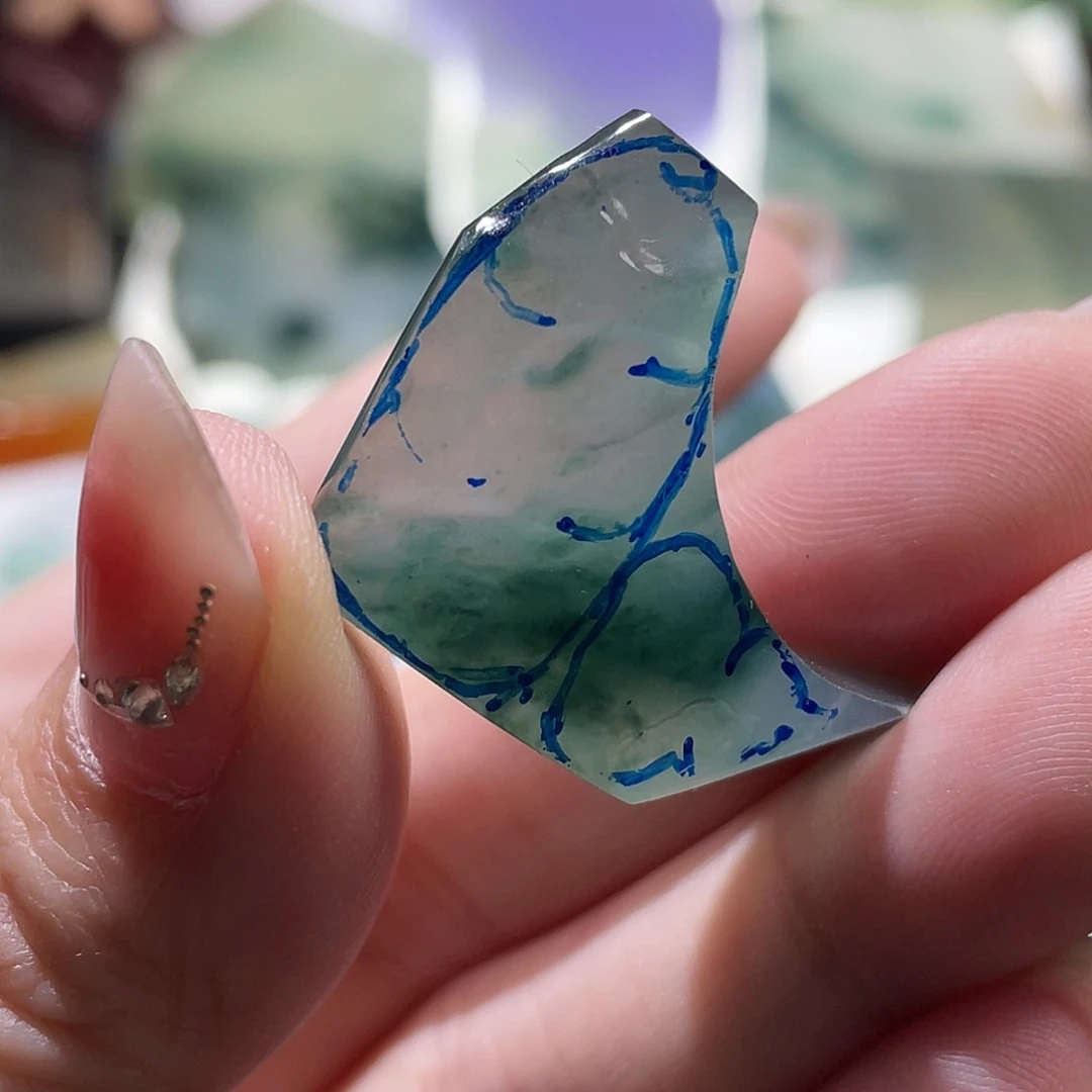 定制翡翠未镶嵌豆子