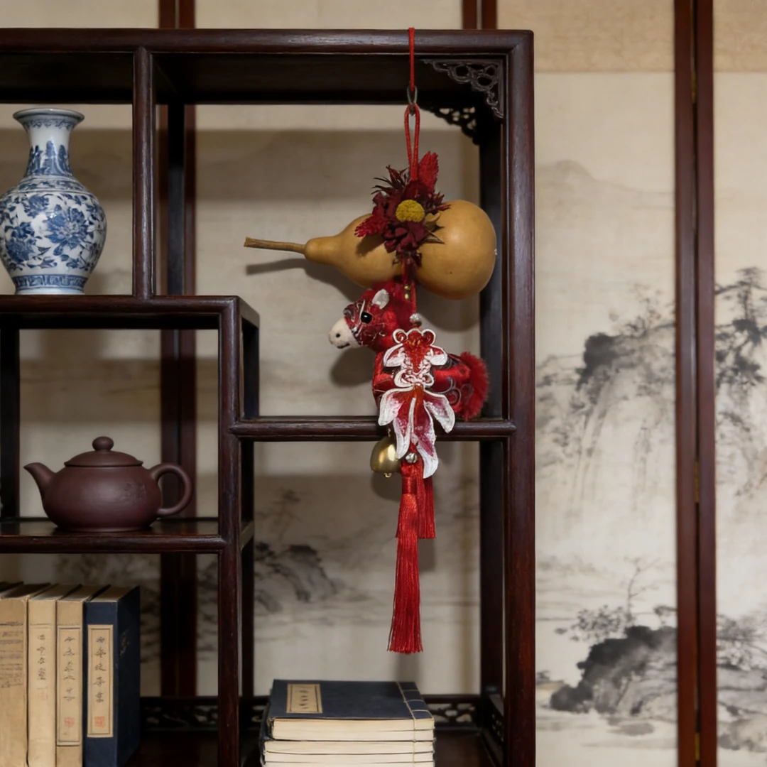 【马上福禄】葫芦合金挂件