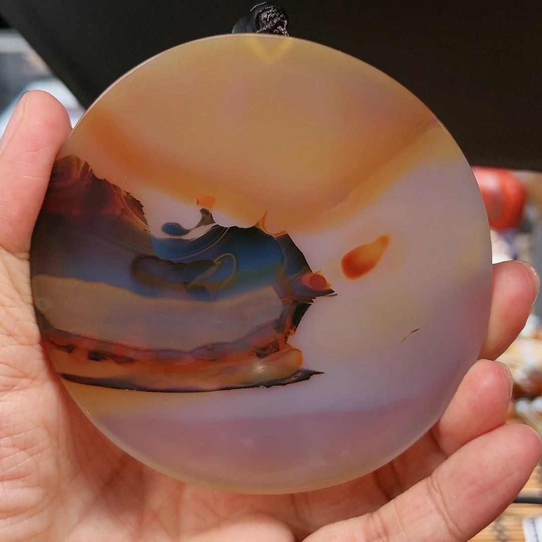 未镶嵌玛瑙/玉髓珠宝半成品