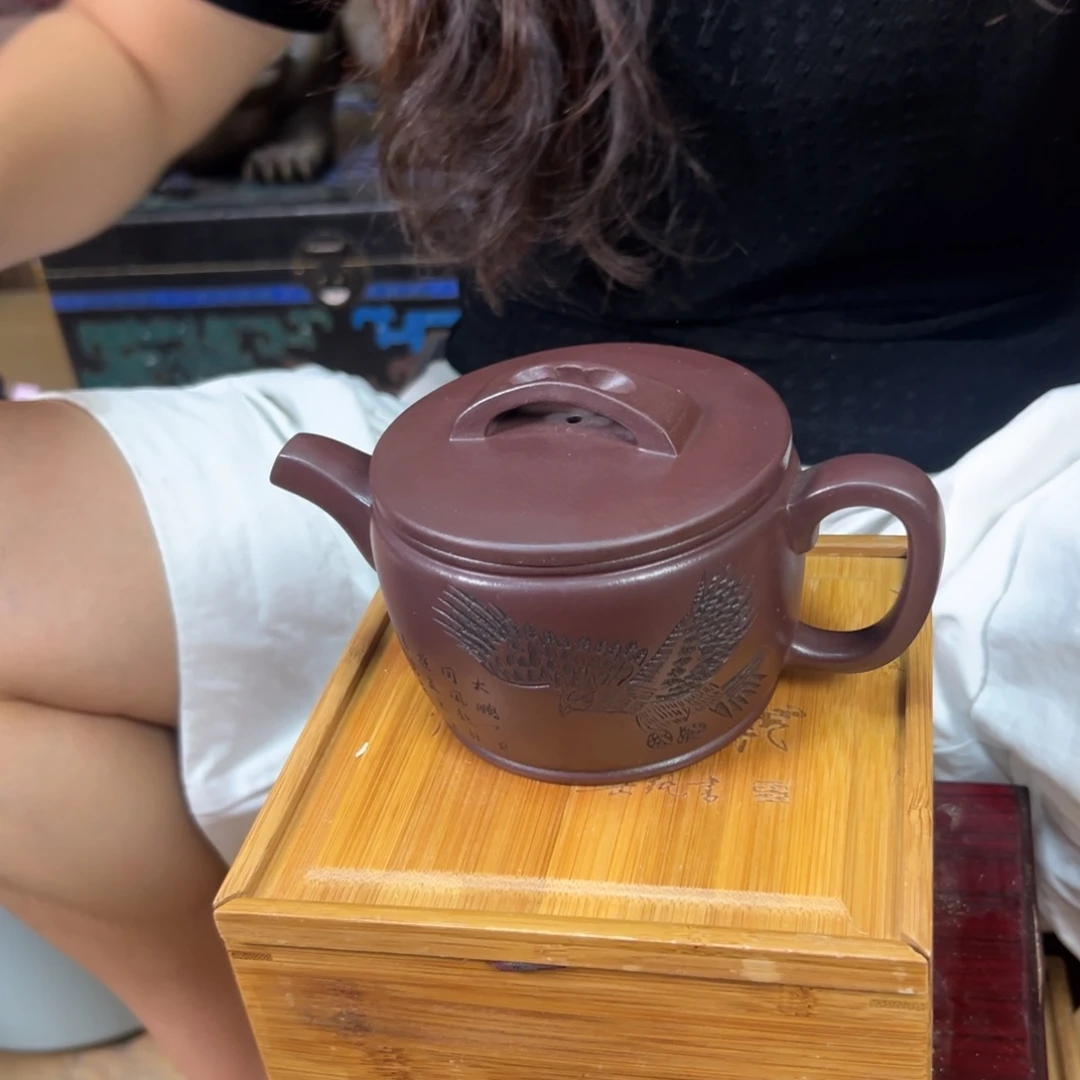 茶壶紫砂原矿紫砂壶