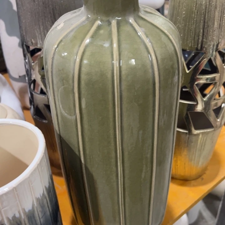 陶瓷花瓶摆件外贸出口（微瑕）