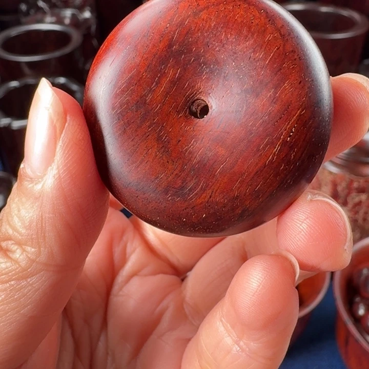 旷***风把件小叶紫檀1平安扣