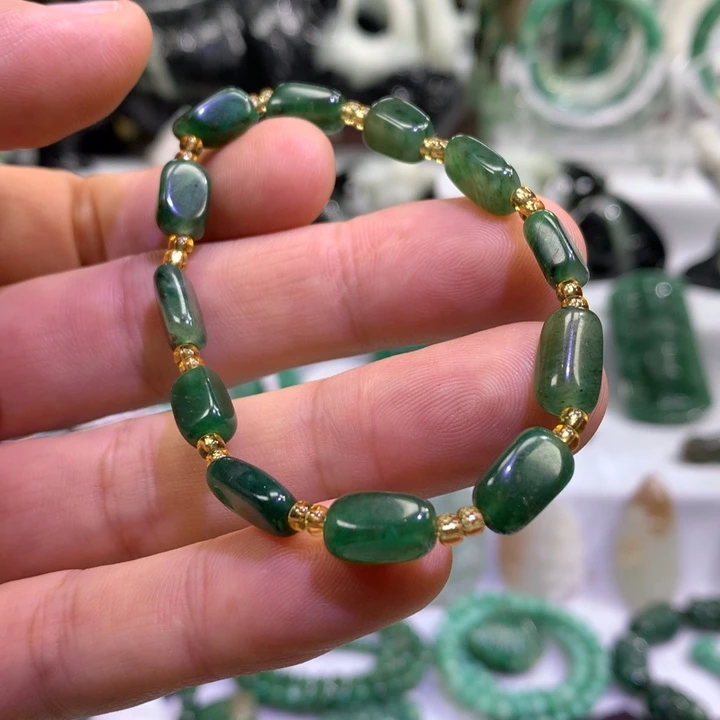 I***e独山玉未镶嵌手链