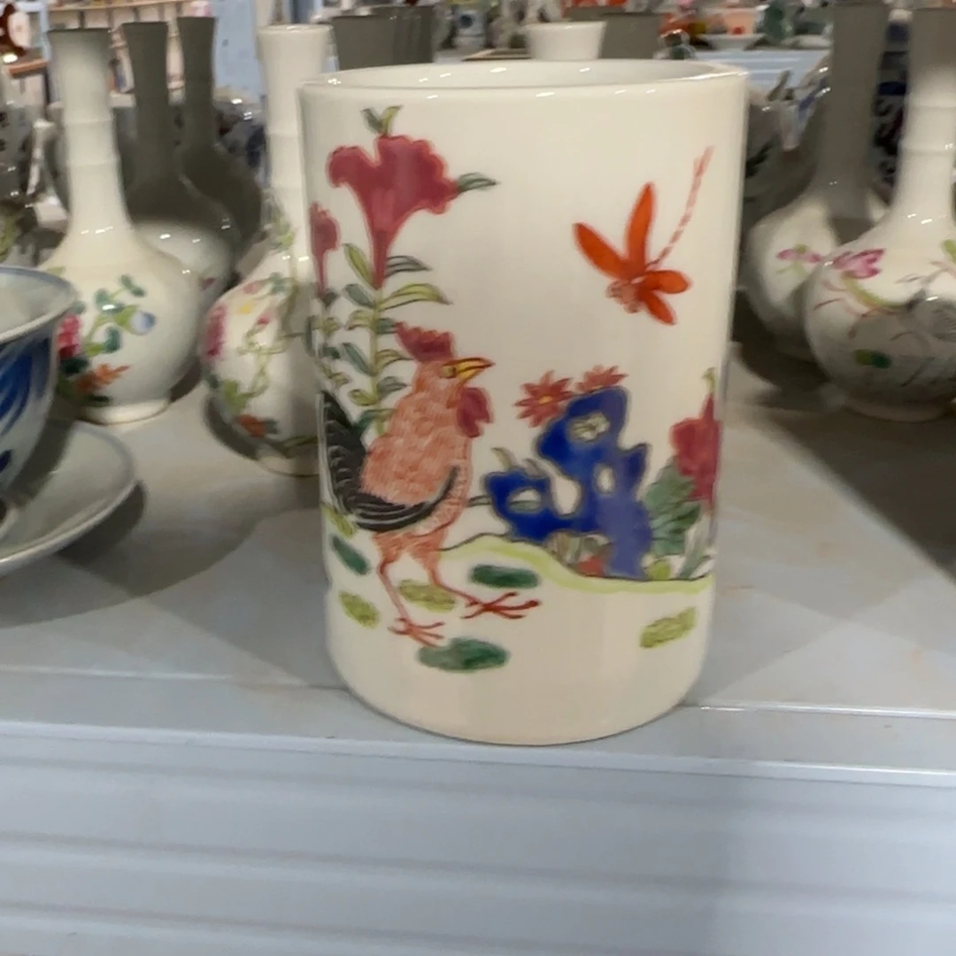 瓷其他手绘瓷器，全部处理