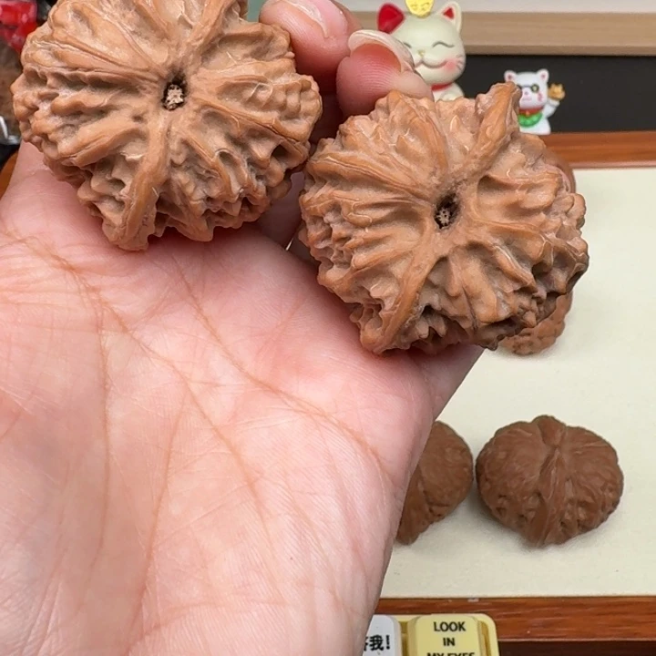 宫***徵文玩核桃把件全品苹果44