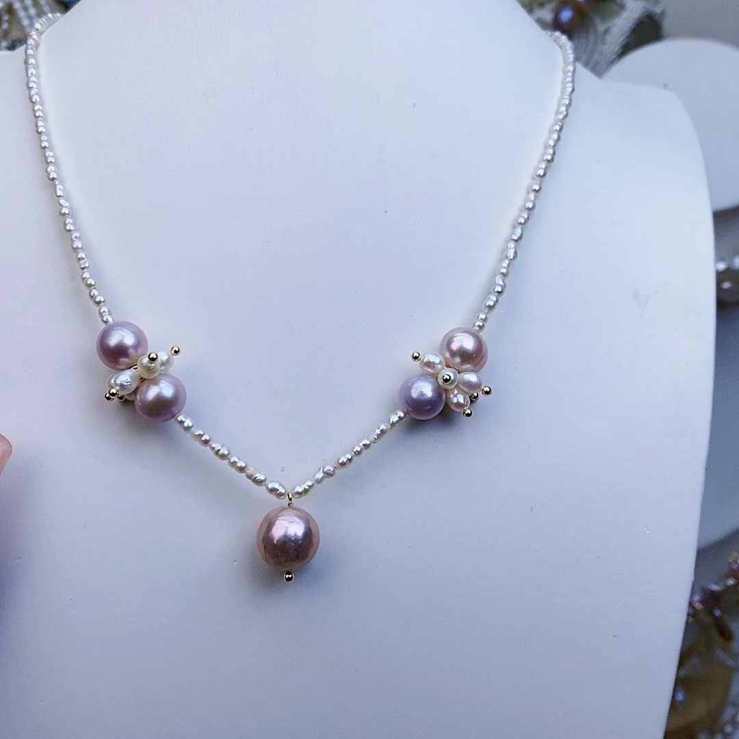 淡水珍珠颈饰未镶嵌