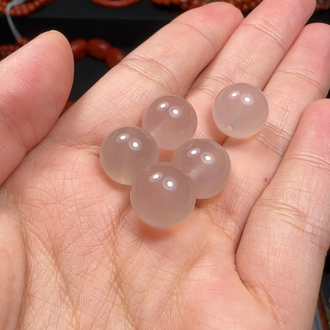 玛瑙/玉髓未镶嵌荔枝冻5颗11.5mm➕