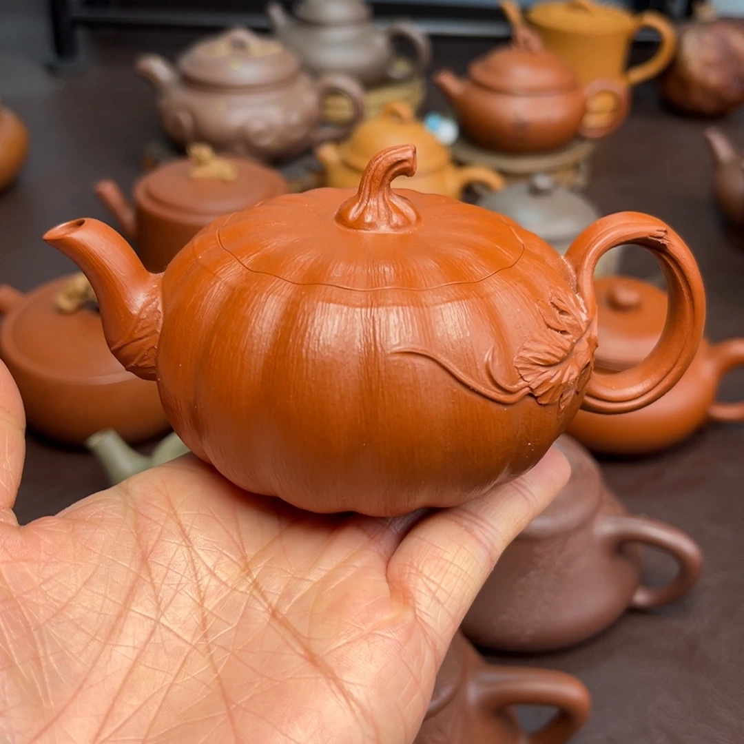 紫砂茶壶手工制作原矿紫砂