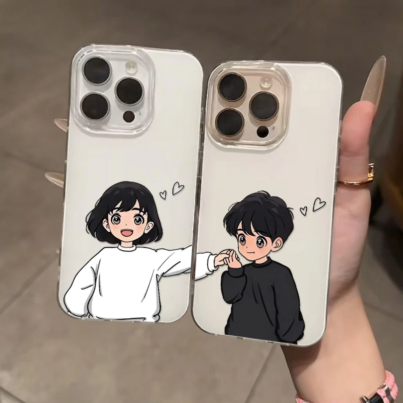 奥菲顿情侣男孩女孩适用iPhone17大孔16手机壳华为vivo小米15oppo