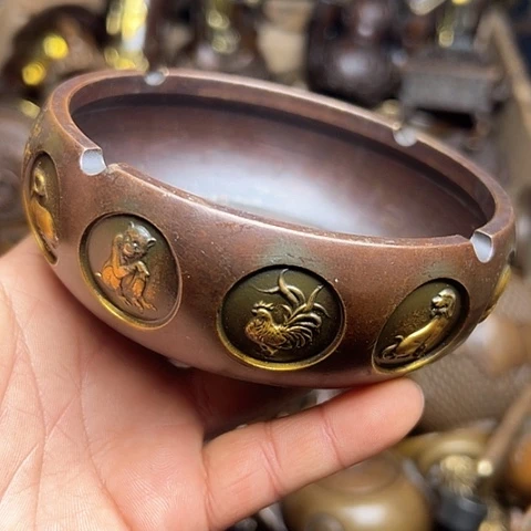 铜制文玩把玩物件