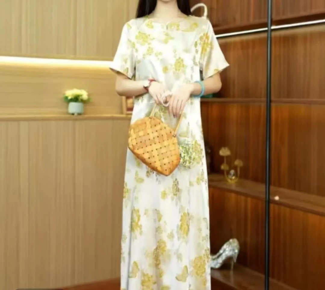 新款时尚高端百搭连衣裙15025