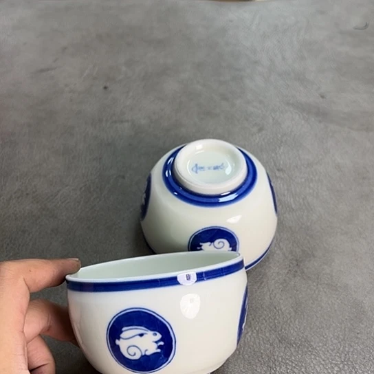 【闪购商品】深川 一对瓷器瓷器瓷器瓷器