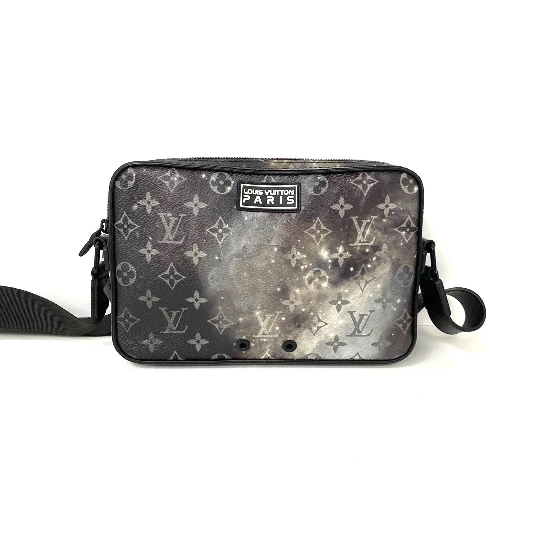 95新 LouisVuitton/路易威登 星空限量款alpha邮差包 尺26/17