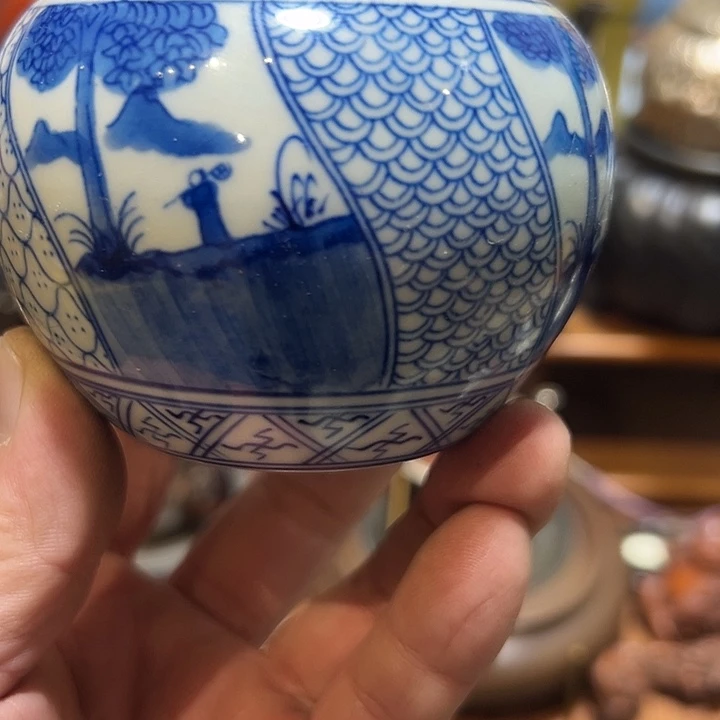 陶瓷中古工艺品摆件