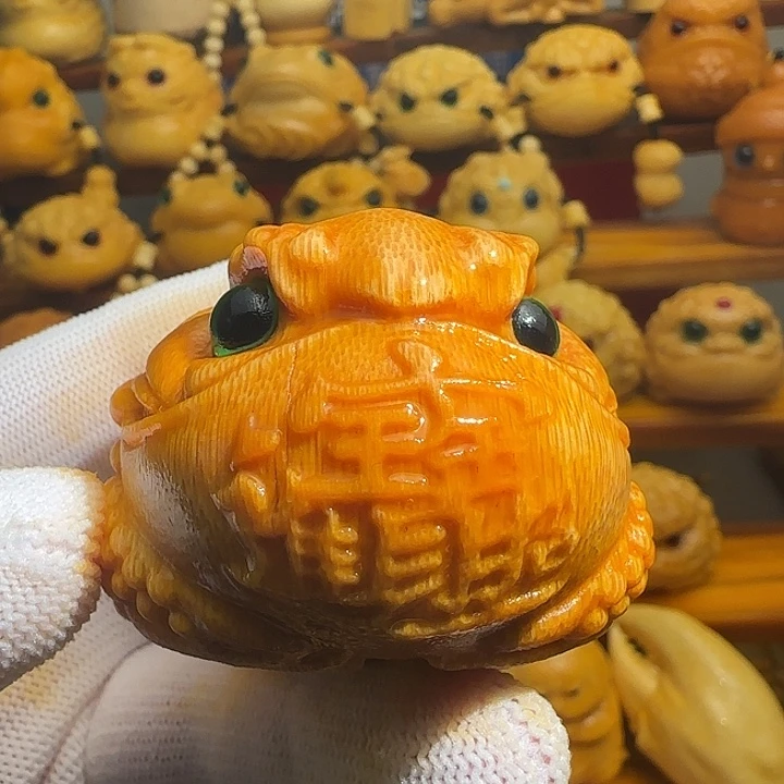 竹瑕疵恶霸金蟾一物一拍瑕疵不退不换