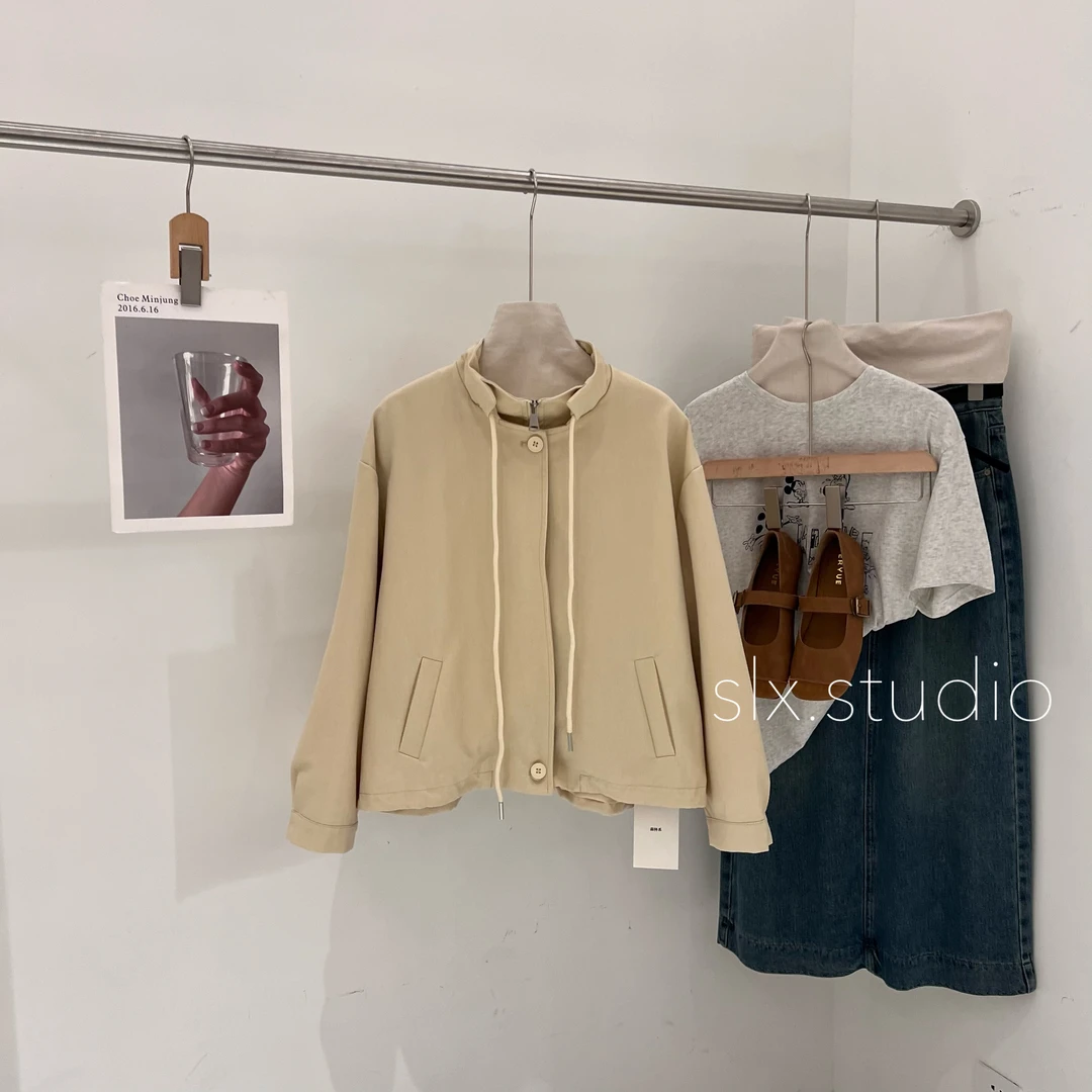 slx@ 25025 糖果色韩系外套