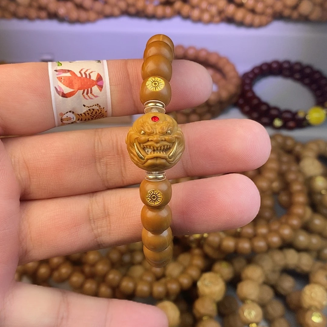 计***成猴头核桃手串全品小老型夜叉