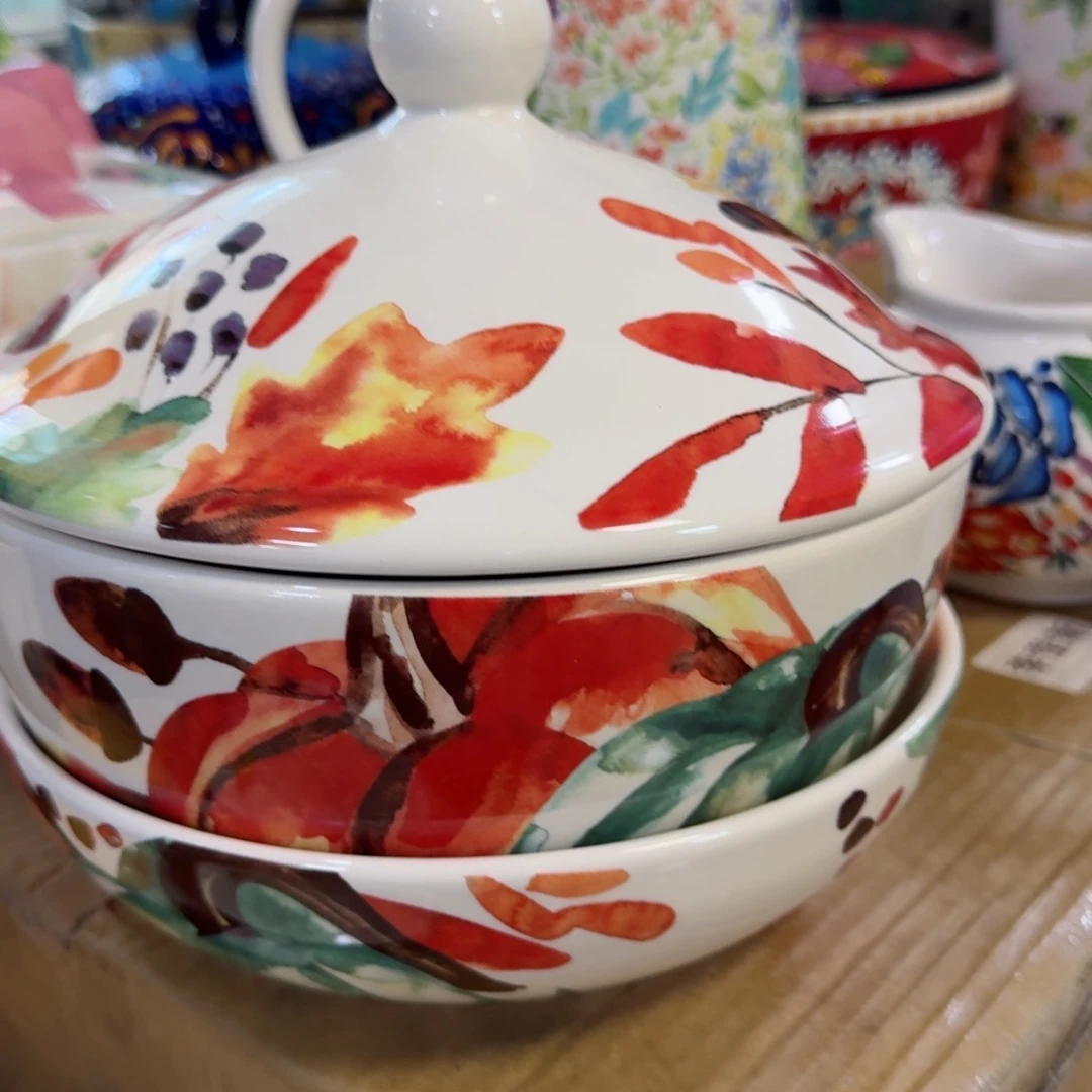 陶瓷水墨南瓜三件套看图