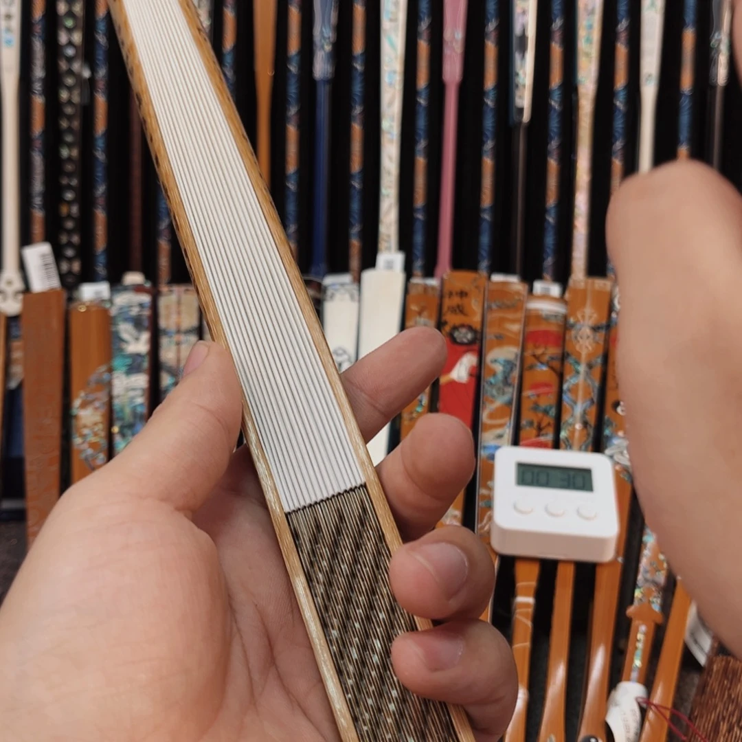a***m扇子纯手工制作工艺精湛