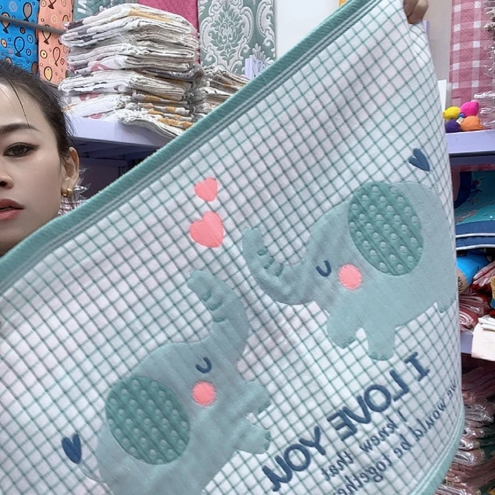 棉绿色小飞象纯棉