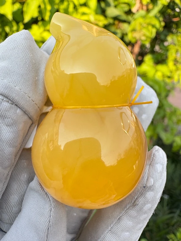 假一赔十，天然琥珀蜜蜡吊坠，葫芦吊坠，号135 多样性发