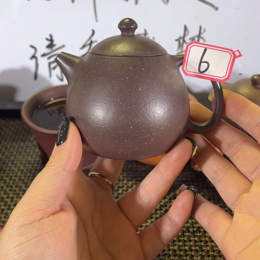 紫砂茶壶小*龙蛋天青