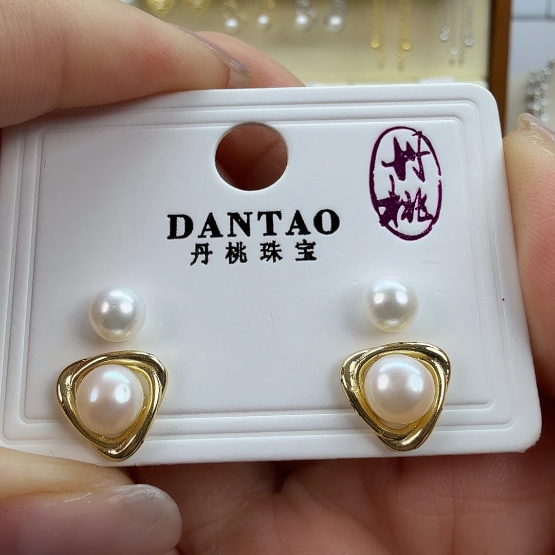 耳饰未镶嵌淡水珍珠