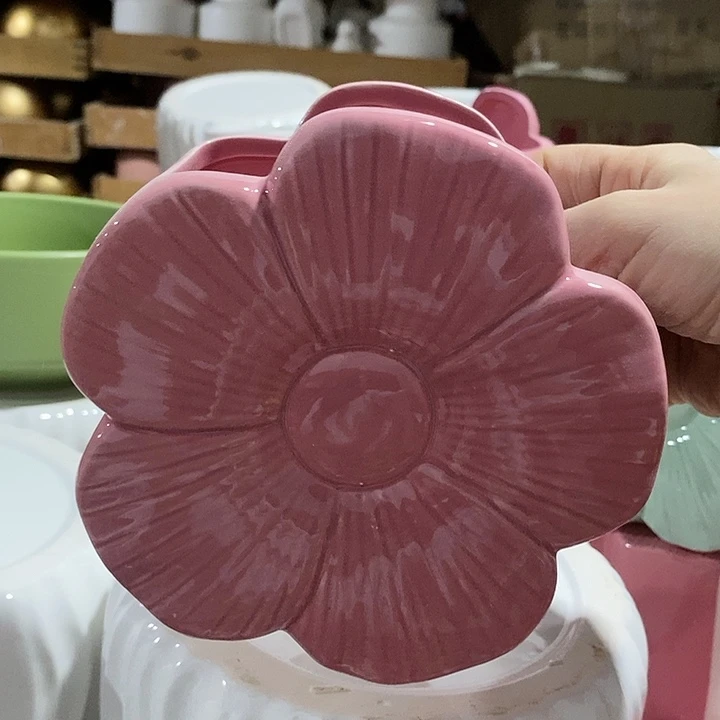 摆件陶陶盆有孔 瑕疵介意勿拍