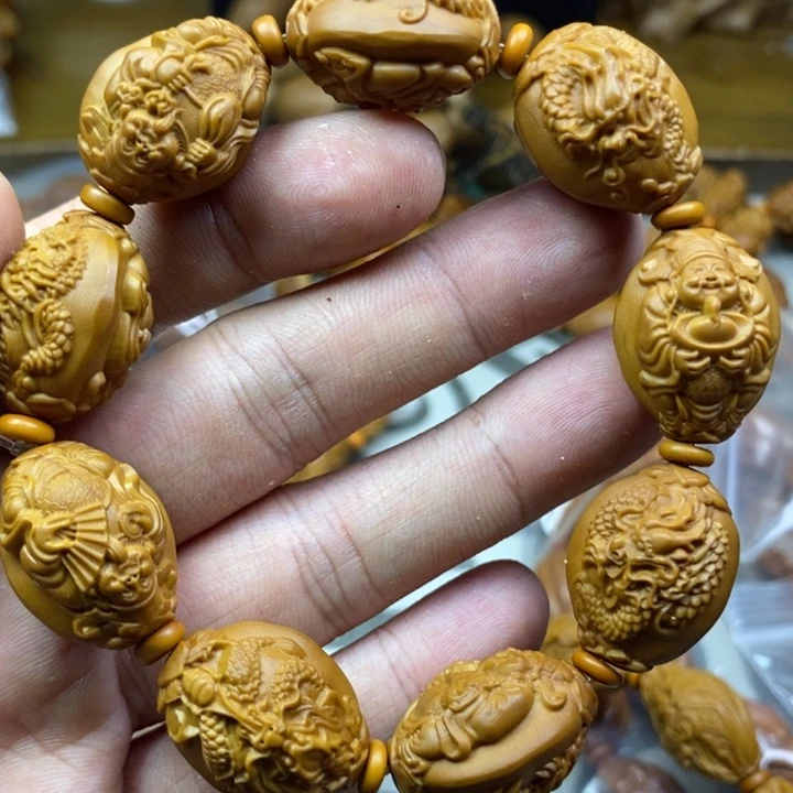 橄榄核手串/手链橄榄核雕工艺手串