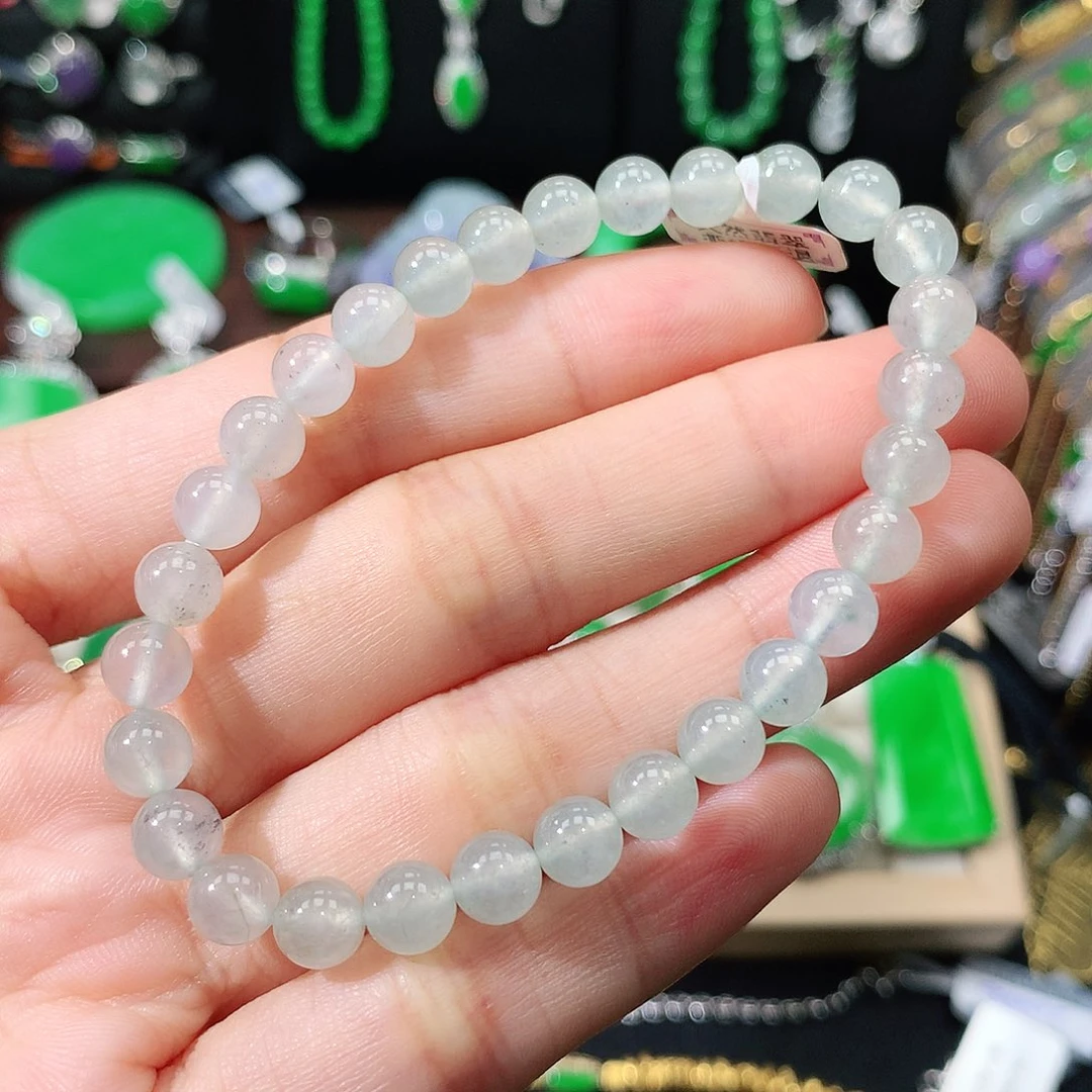 未镶嵌手串翡翠翡翠