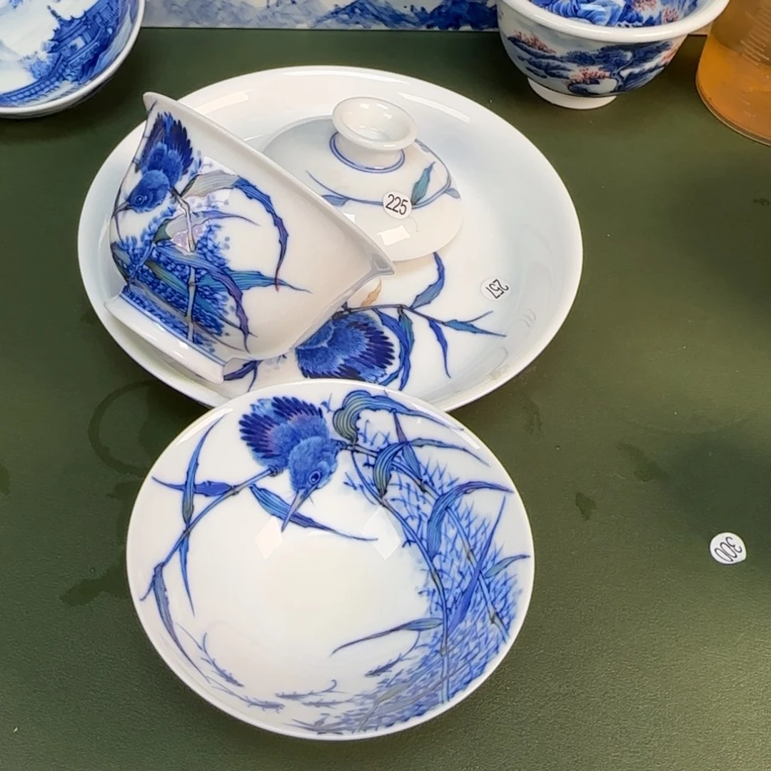 景德镇纯手绘茶具圆圆225.257.261