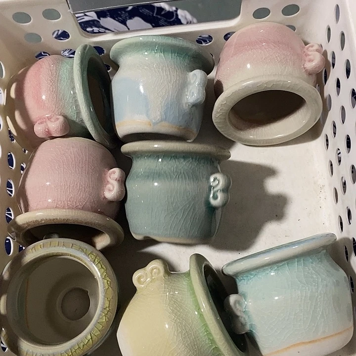 红陶【满10米包邮默认微瑕疵】6个浮力