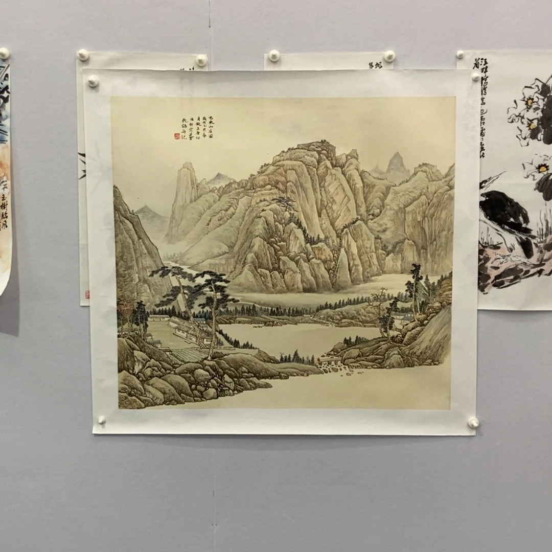 泉***夫国画墨鱼精品墨鱼精品