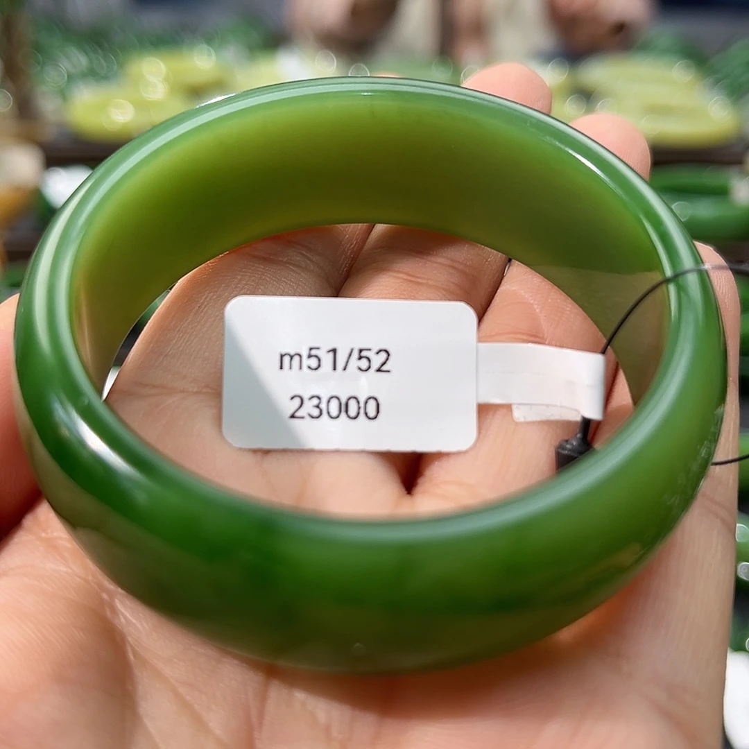 和田玉（碧玉）手镯未镶嵌