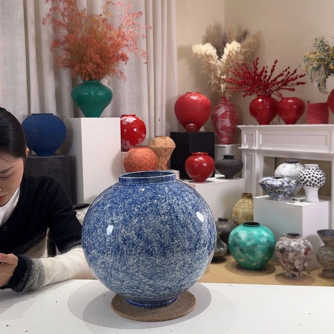 摆件景德镇陶瓷闪拍105