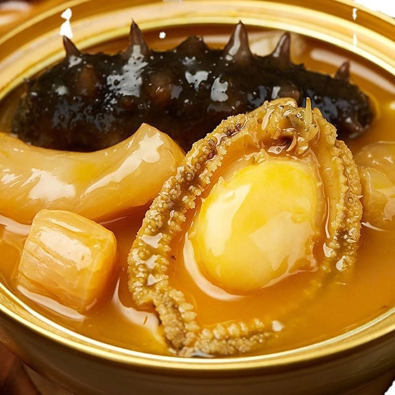 【海参和鲍鱼】佛跳墙正宗金汤加热即食海参鲍鱼花胶捞饭新年礼盒装